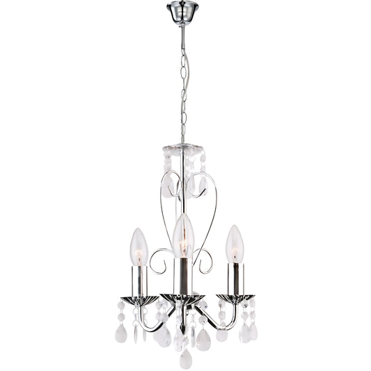 Lampă Suspendată Ebt011-3cp Chrome  1