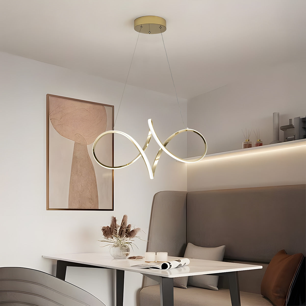 Lampă Suspendată Led G081-1cp Gold  6
