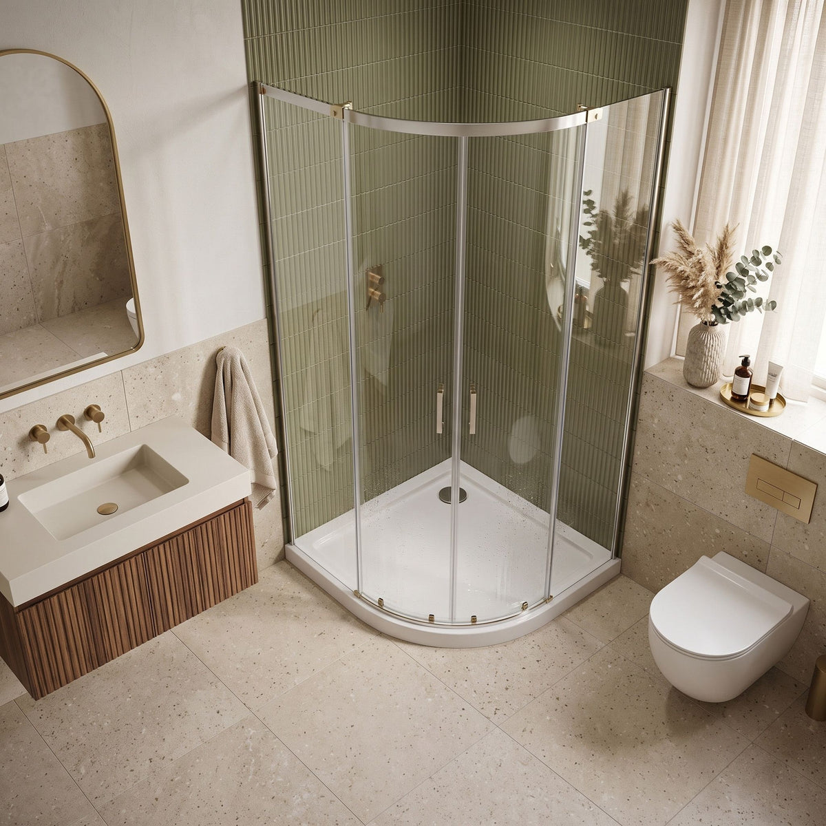 Cadita De Dus Rea Look White 80x80 3