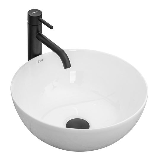Lavoar pentru blat Rea Stella White 1