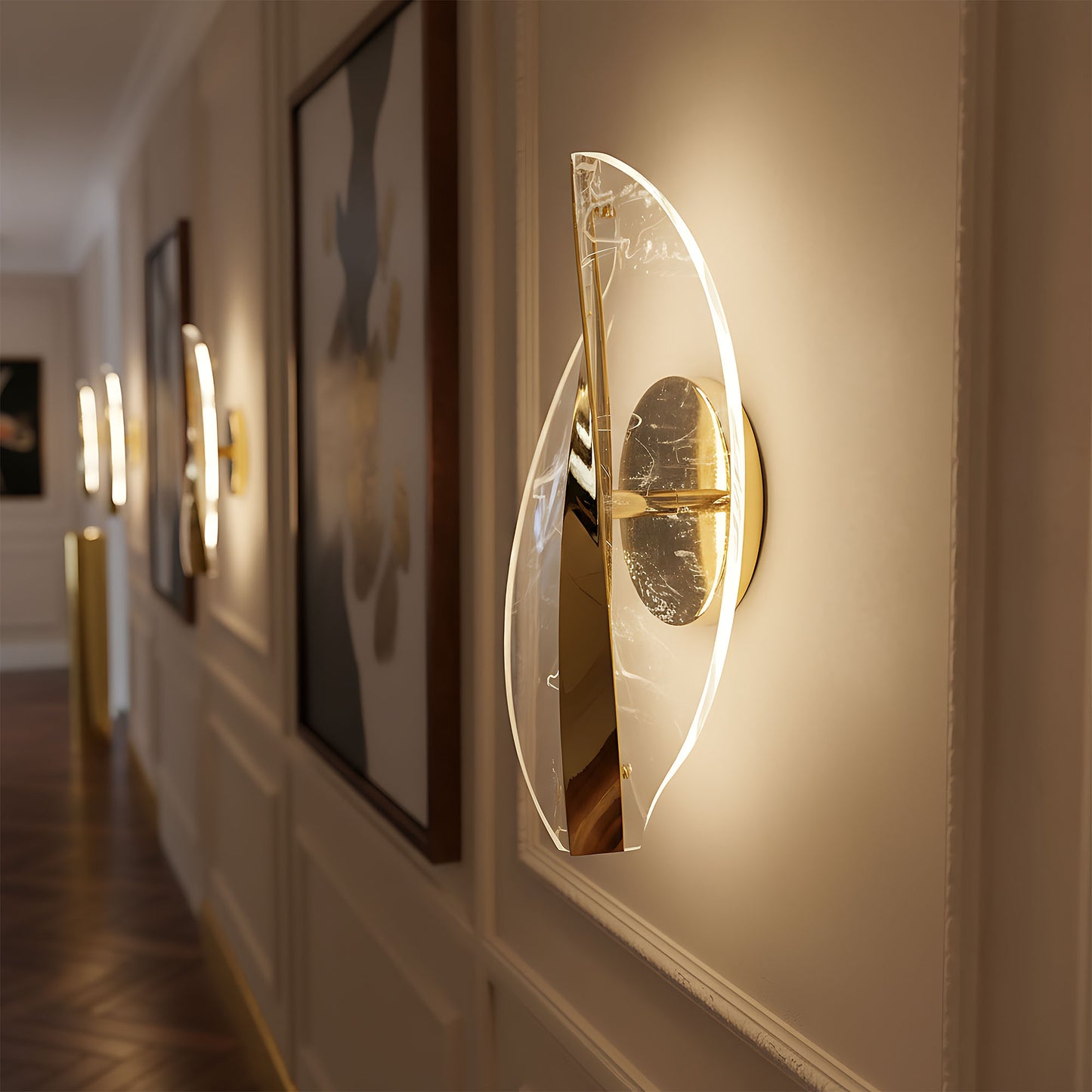 Lampa De Perete Led G128-w Gold  2