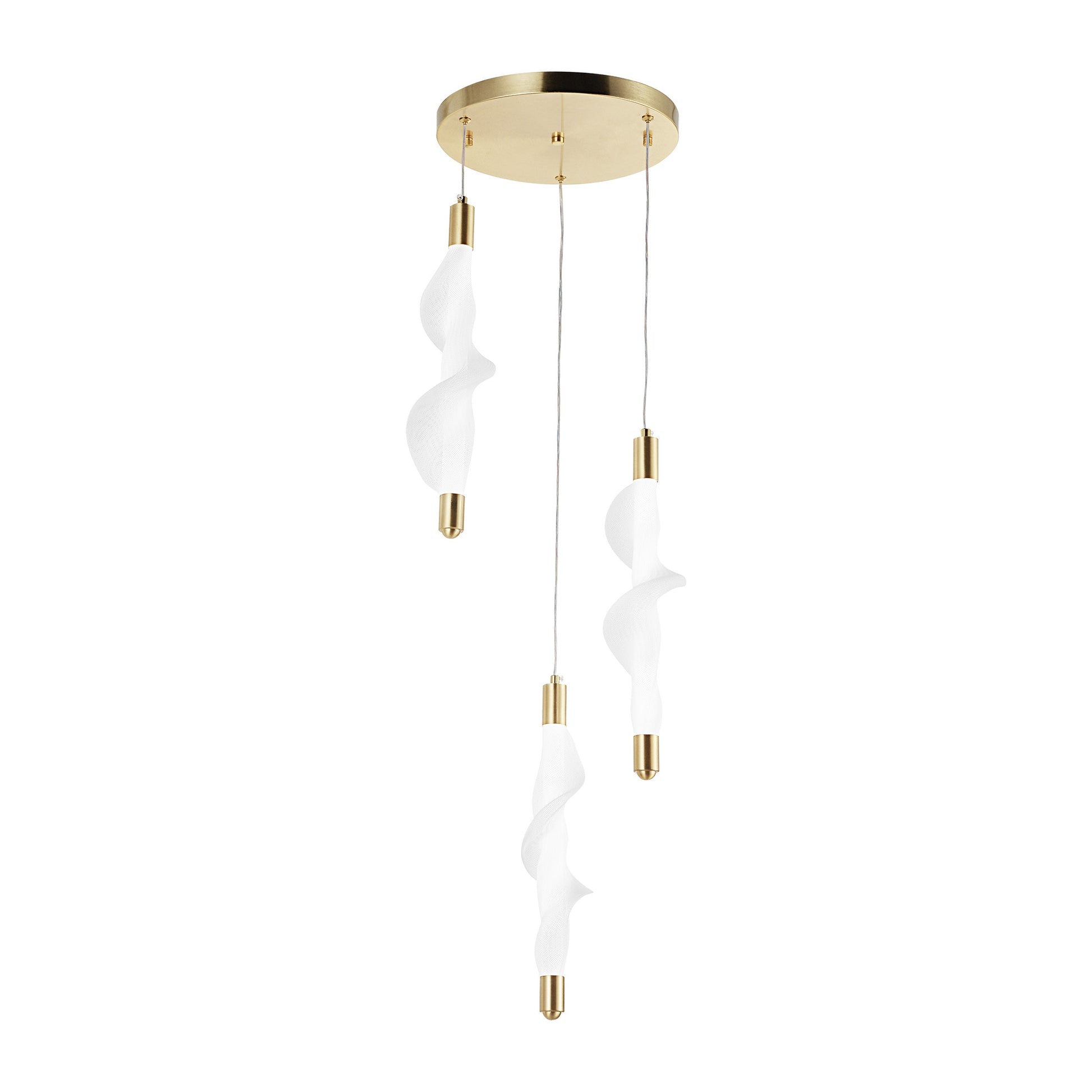 Lampa Led G009-3cpr White/gold  2