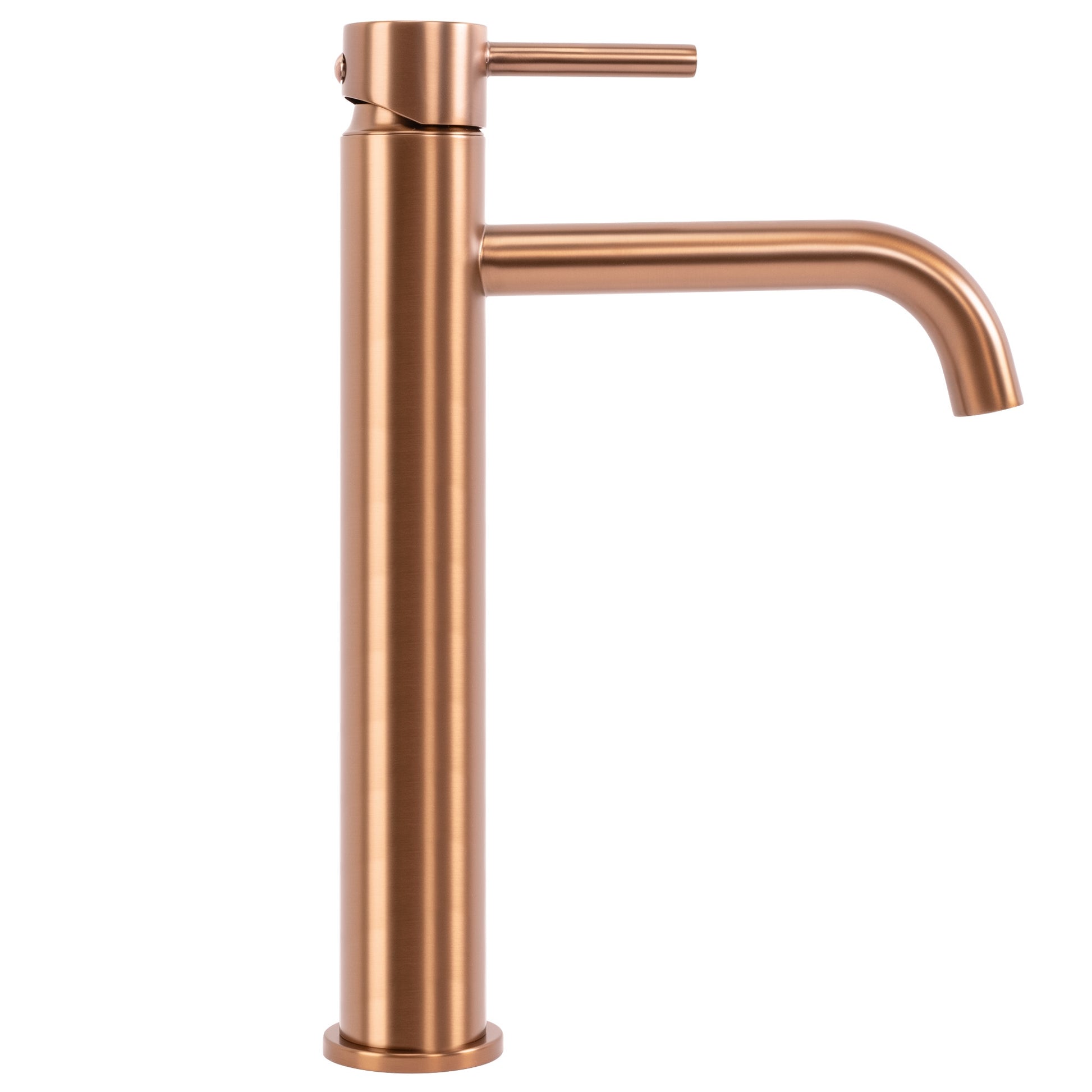 Robinet Pentru Lavoar Rea Lungo Brush Copper High  3