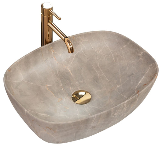 Lavoar pentru blat Rea Freja Beige  1