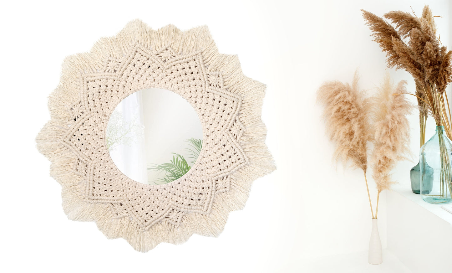 Oglinda Perete Boho 60cm 322051  6