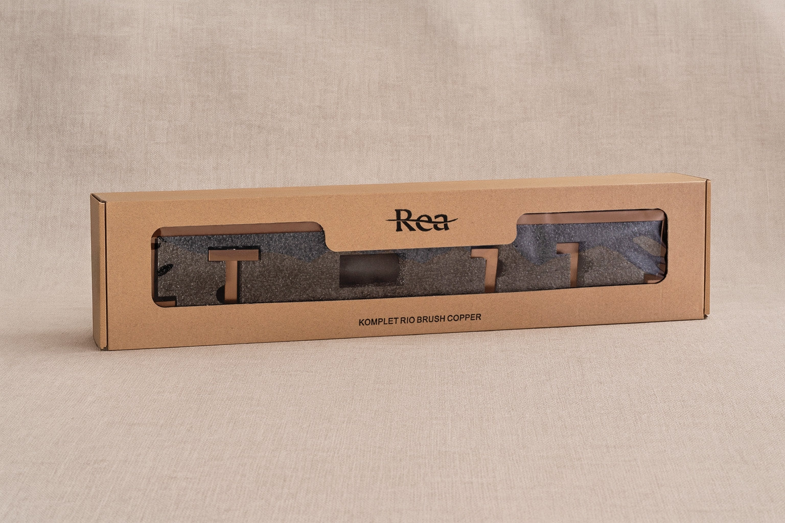 Set Accesorii Pentru Baie Rio Brush Copper 4 Piese  8