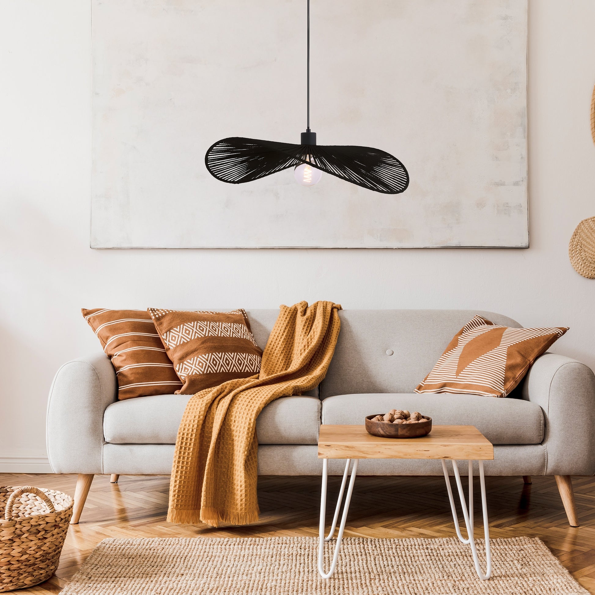 Lampă Suspendată APP1831-1CP Black  3
