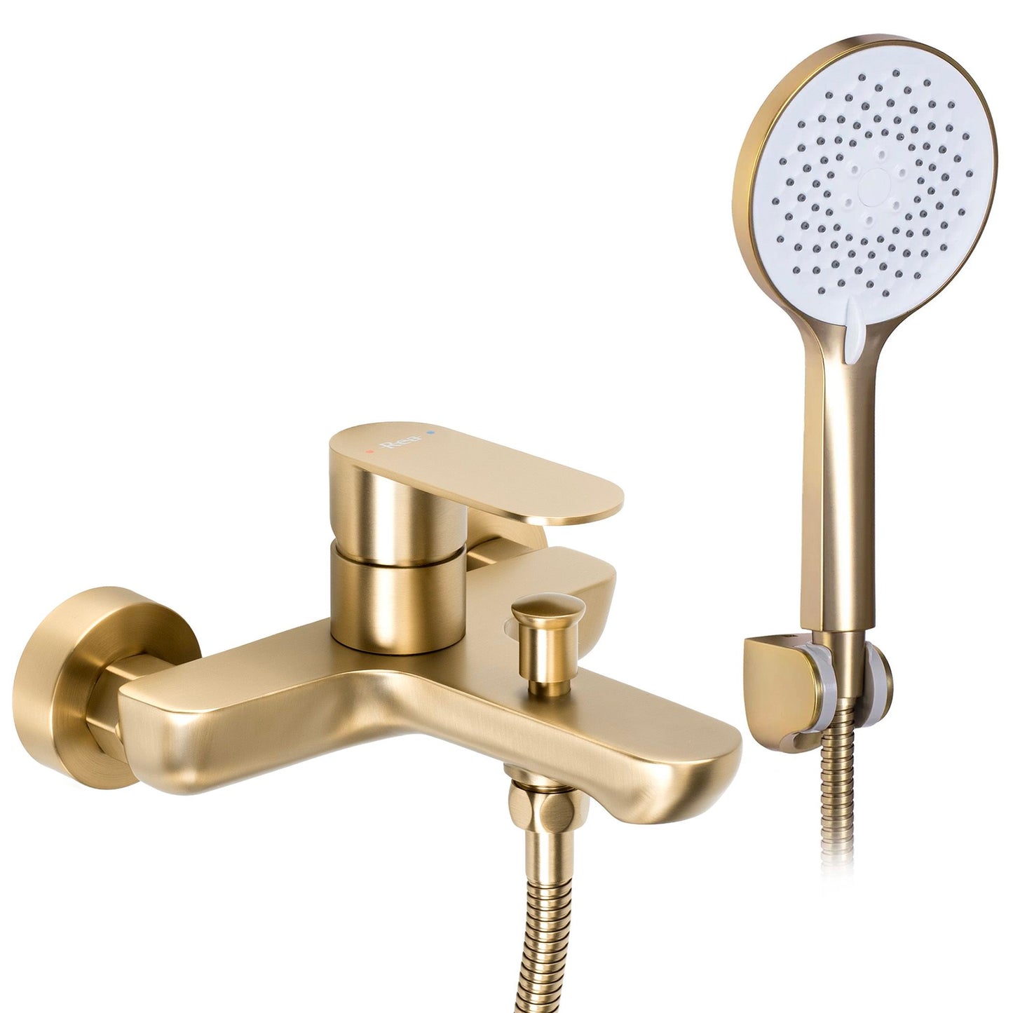 Baterie Pentru Cadă REA Logan Brush Gold 1