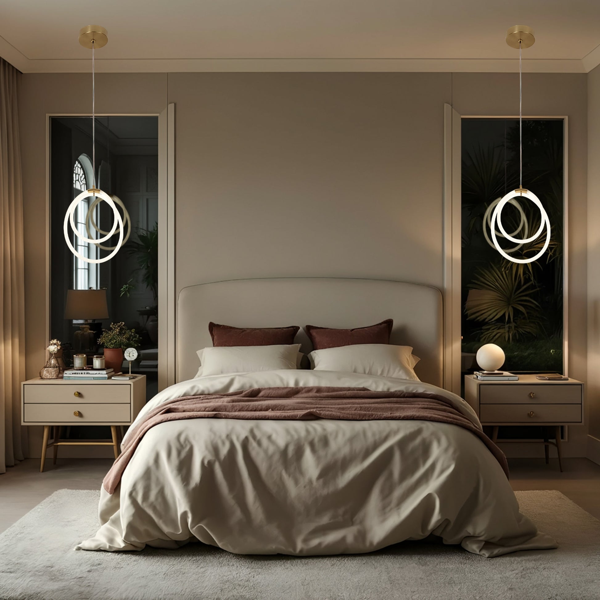 Lampa Led G021-cp Gold  2