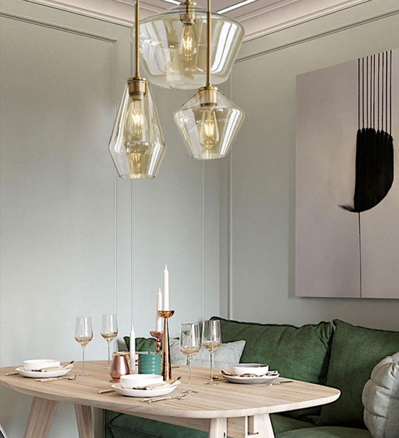 Plafoniera Din Sticlă APP438-1CP  7