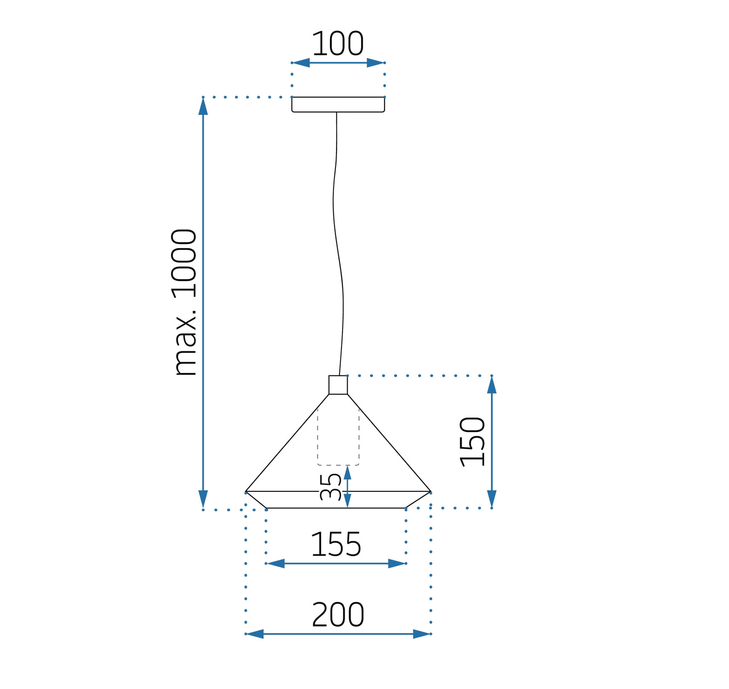 Lampă De Tavan APP1004-1CP  8