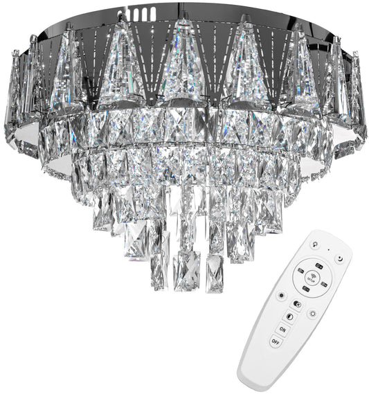 Lampă de tavan din cristal Plafond LED APP776-1C  1
