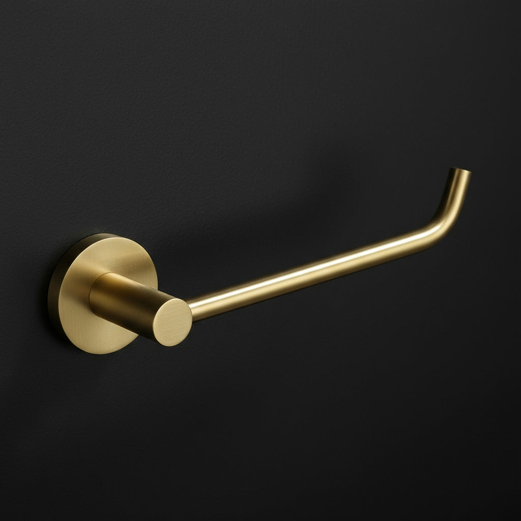 Suport Hârtie Igienică 5609 Leo Brush Gold  3