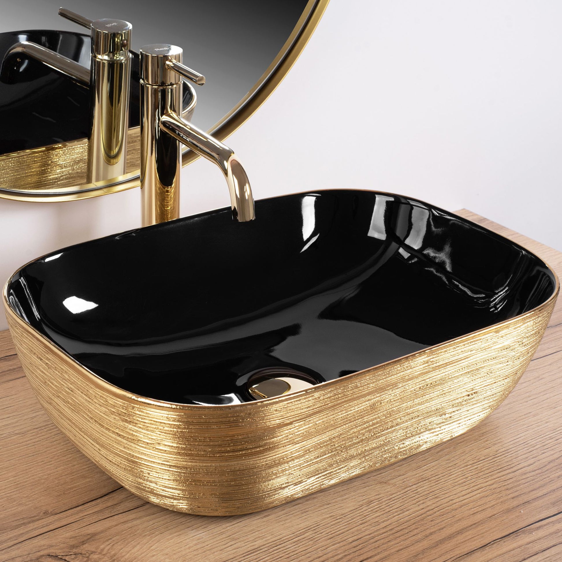 Lavoar pe blat Rea Belinda BLACK GOLD BRUSH 2