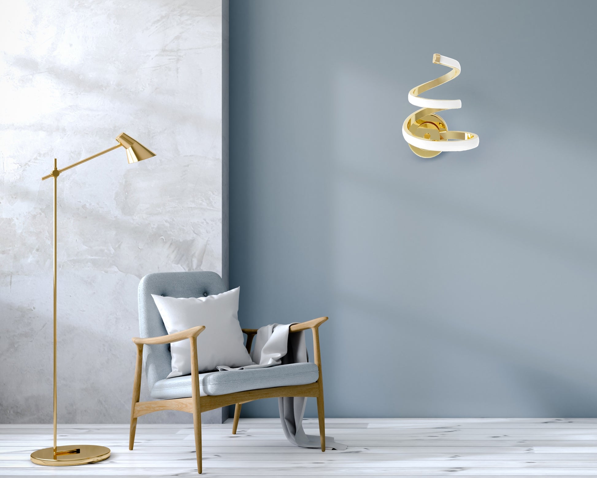 Lampă Led App1053-w Gold  5