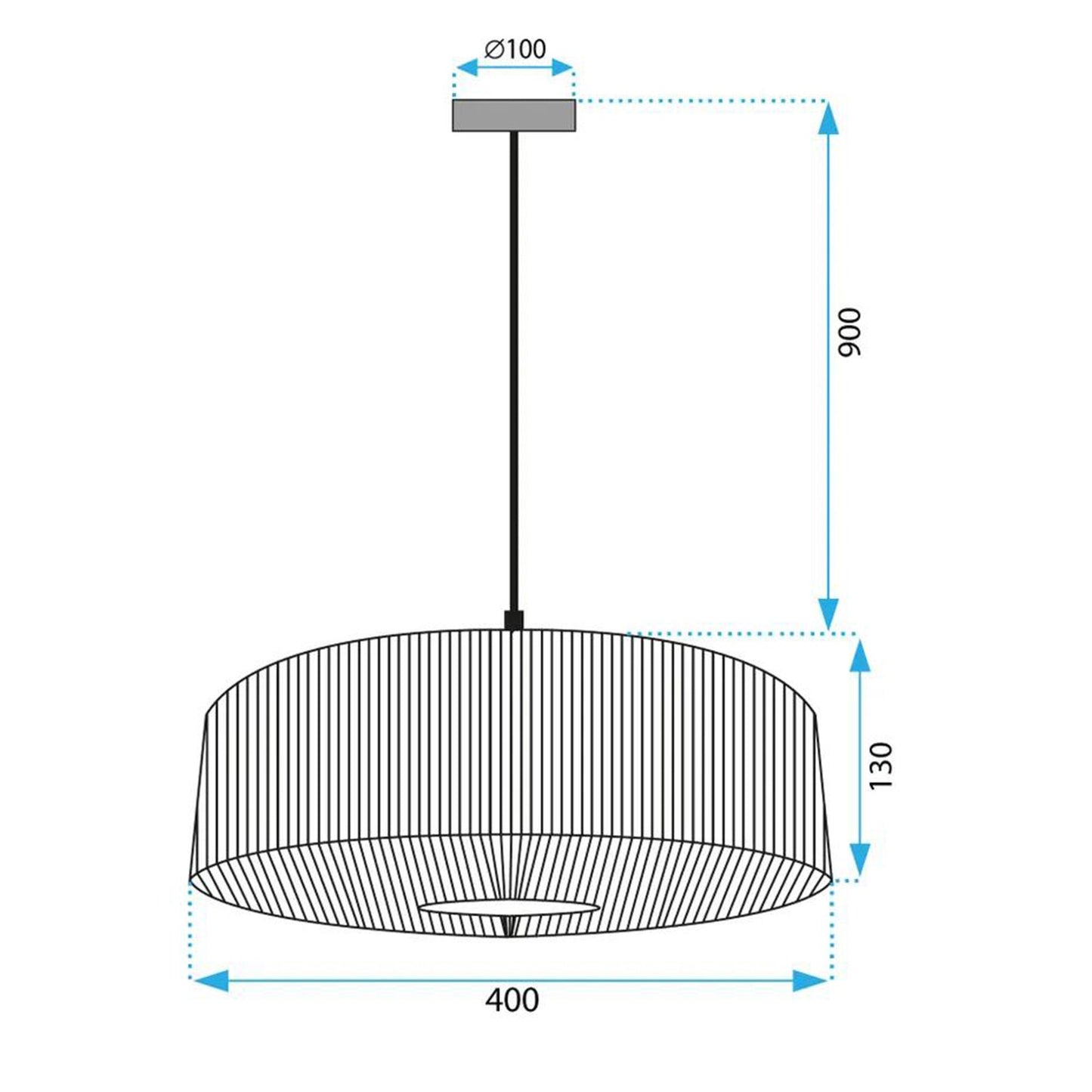 Lampă de tavan APP1296-1CP GREEN  8