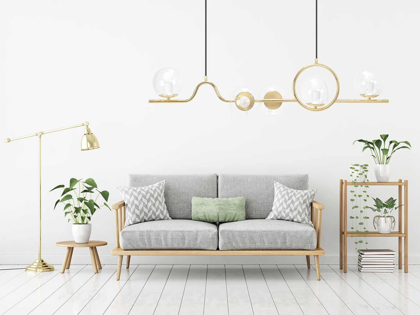 Lampă de tavan gold app1023-5cp  6