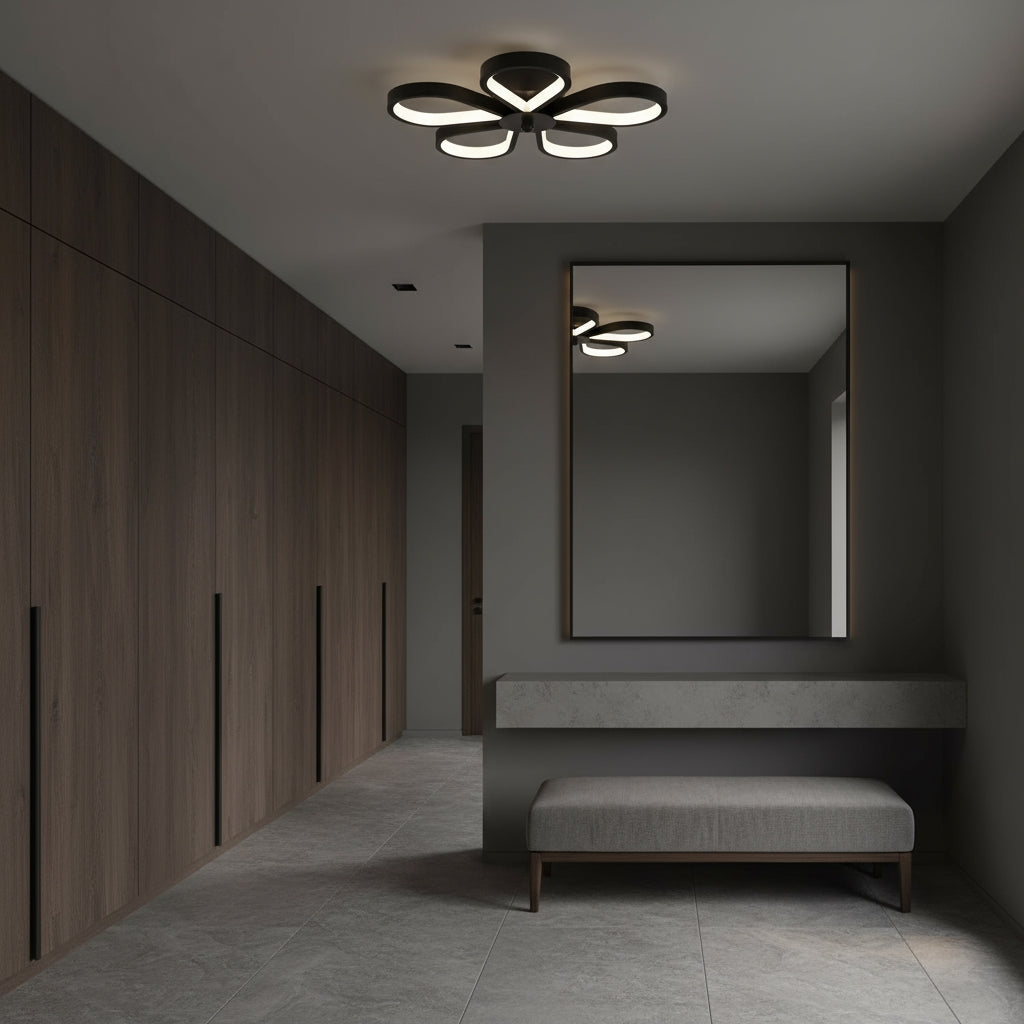 Lampă De Tavan Lhj075-c Black/white Led  3