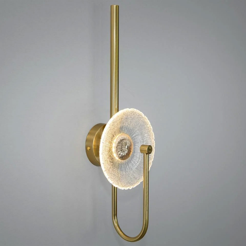 Aplică De Perete Led Lhj072-w Brush Gold  4