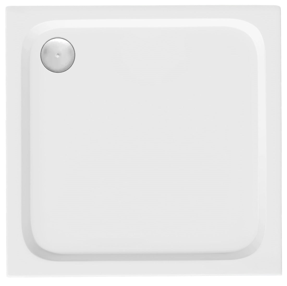 Cada Pentru Dus Din Acril Rea Belmond White 80x80  1