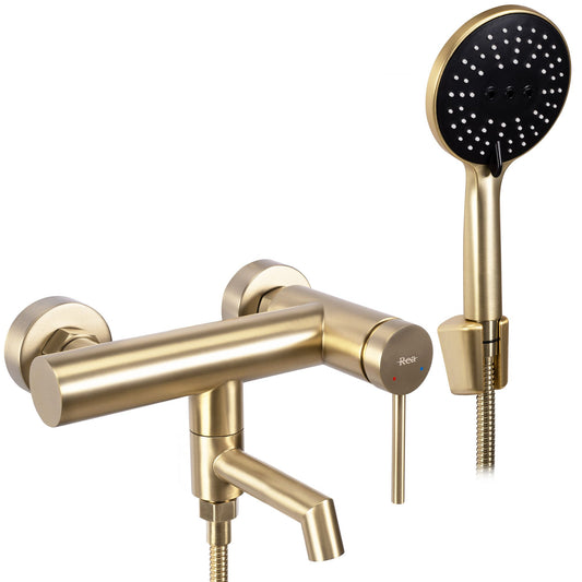 Baterie cadă REA FOSS Brush Gold  1