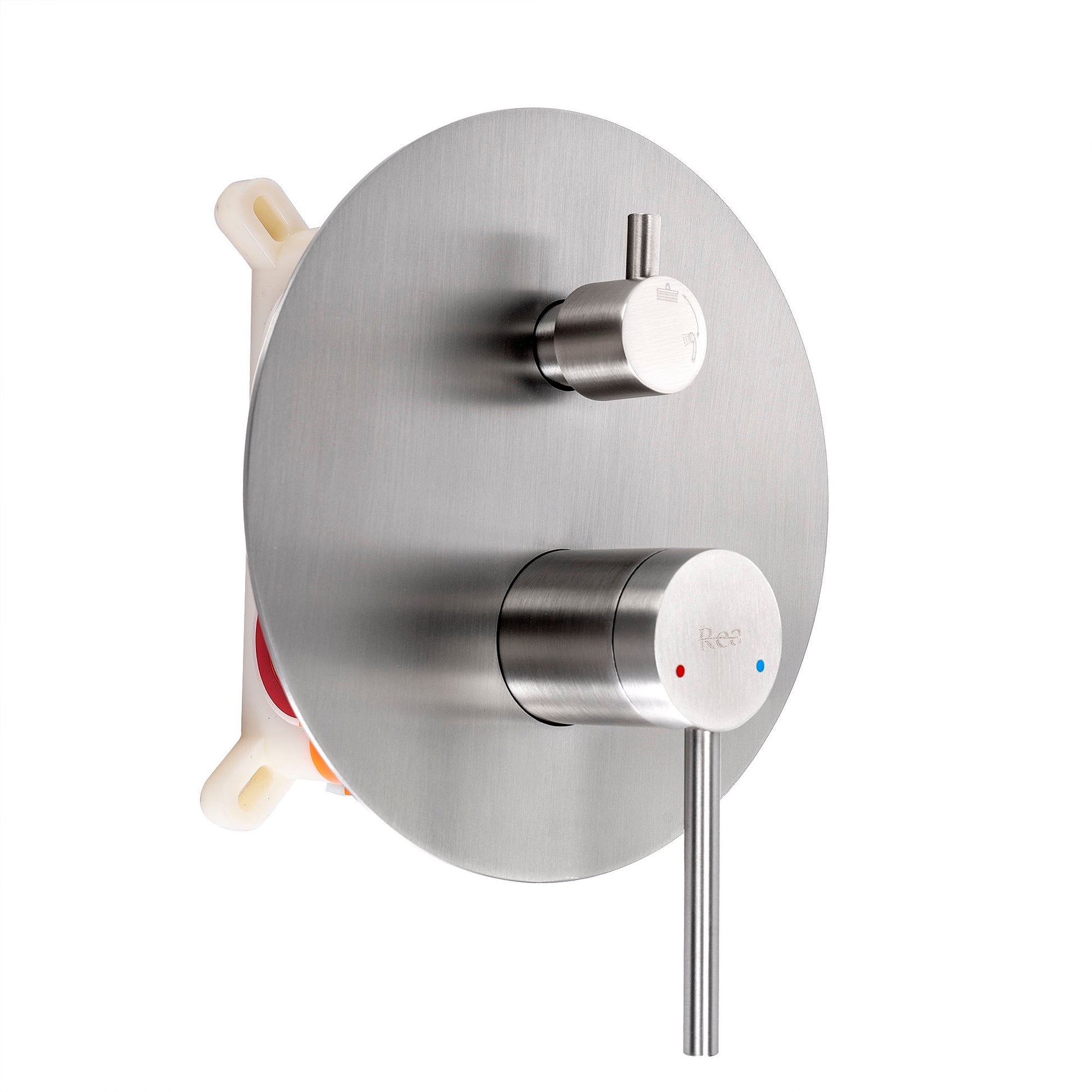 Set De Dus Incastrat Rea Foss Clif Nickel Brush + Box  2