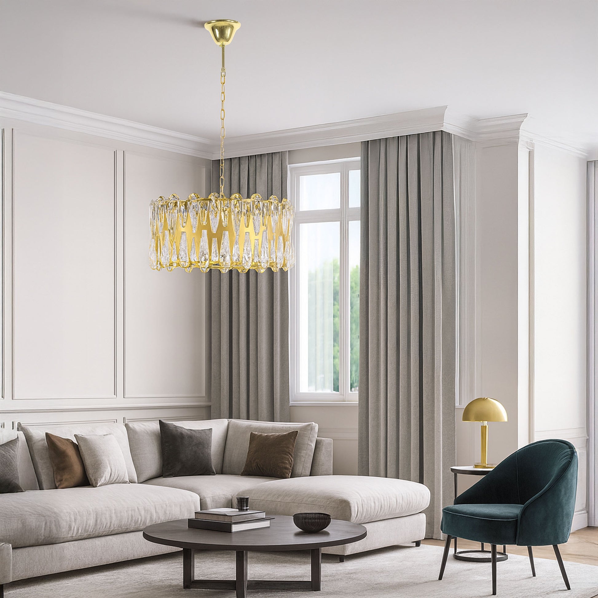Lampa App1718-cp Gold  5