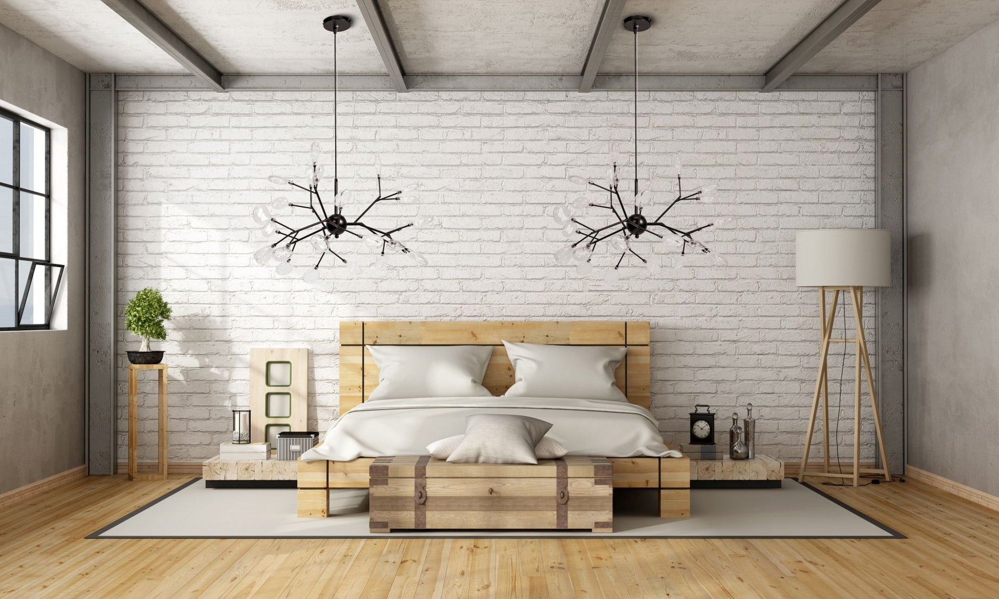 Lampa Black White APP590-CP  4