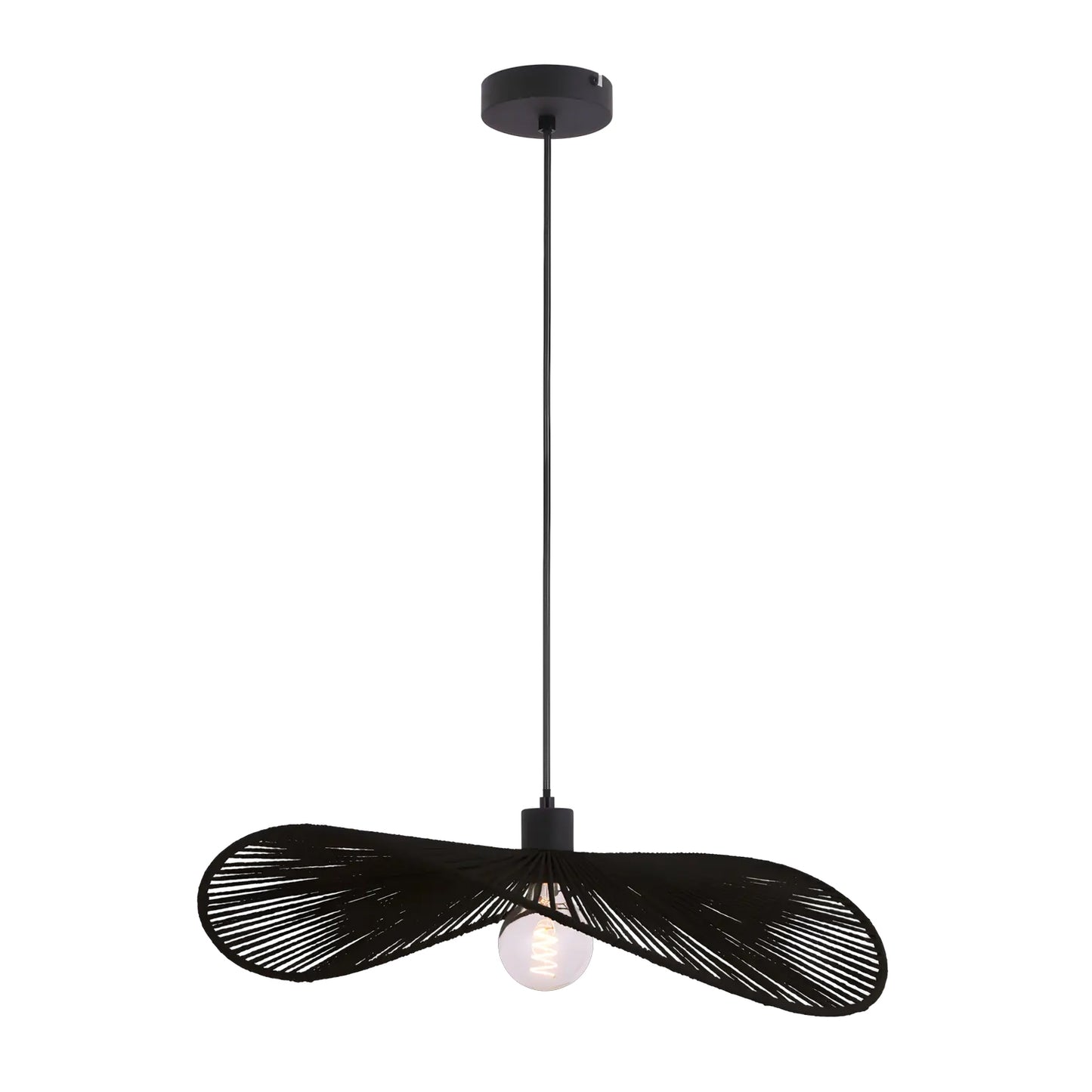 Lampă Suspendată APP1831-1CP Black  1