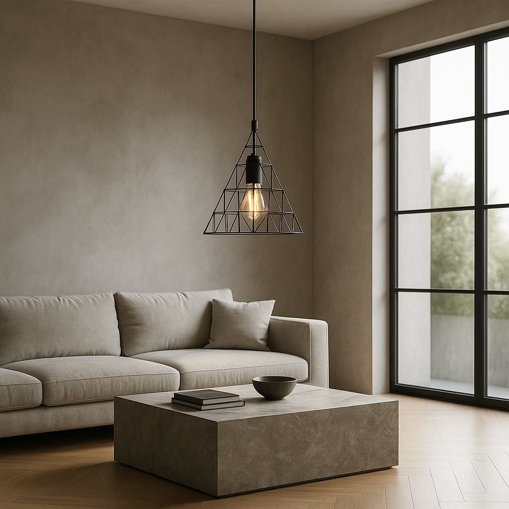 Lampa De Tavan Suspendabila In Stil Loft Lh2058  3