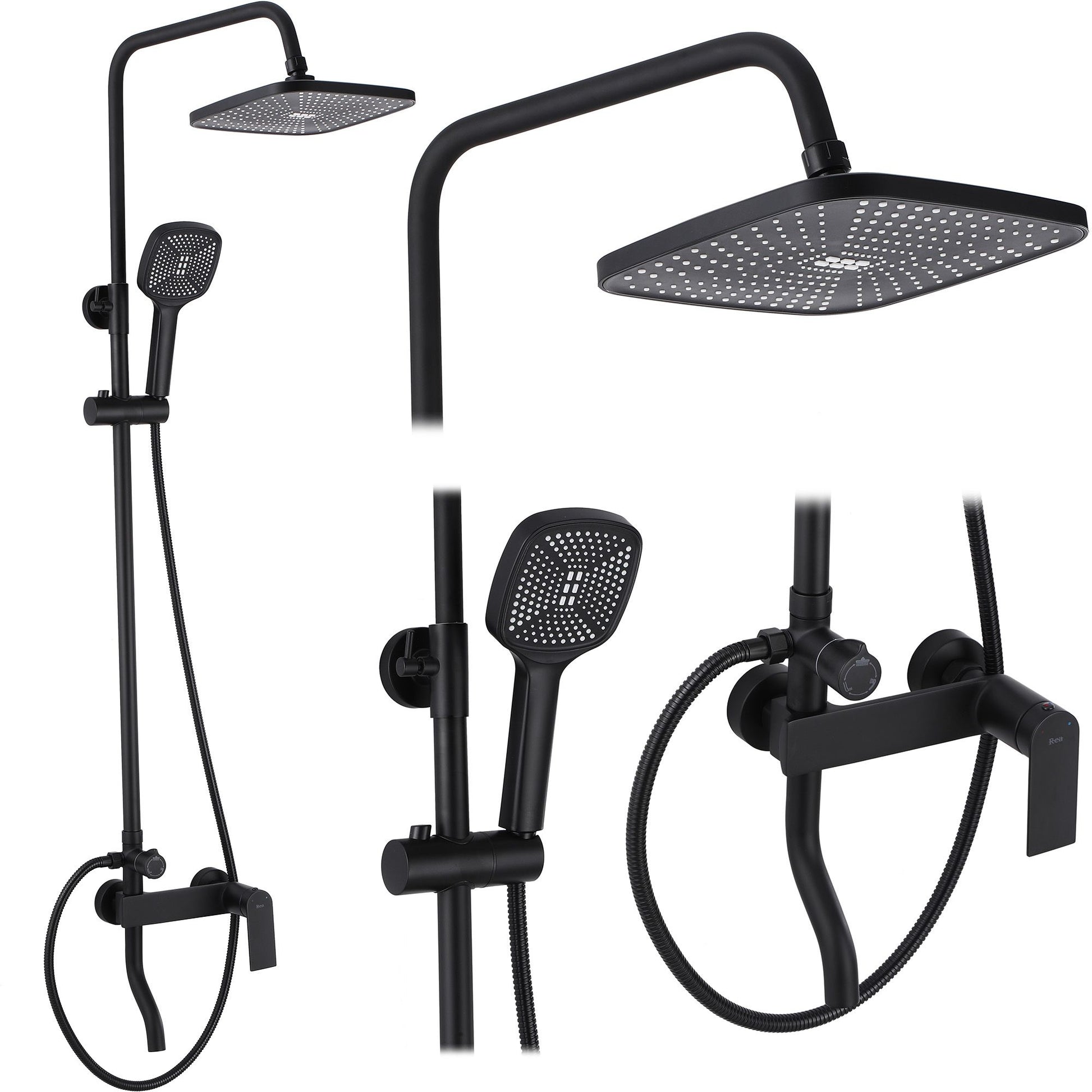 Set Dus Rea Storm Black Matt  1
