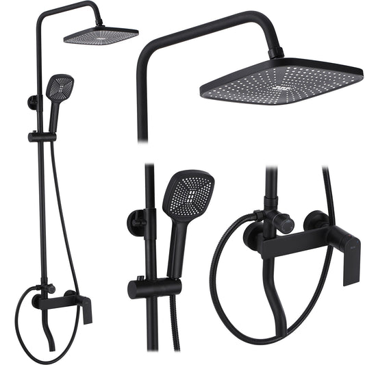 Set Dus Rea Storm Black Matt  1