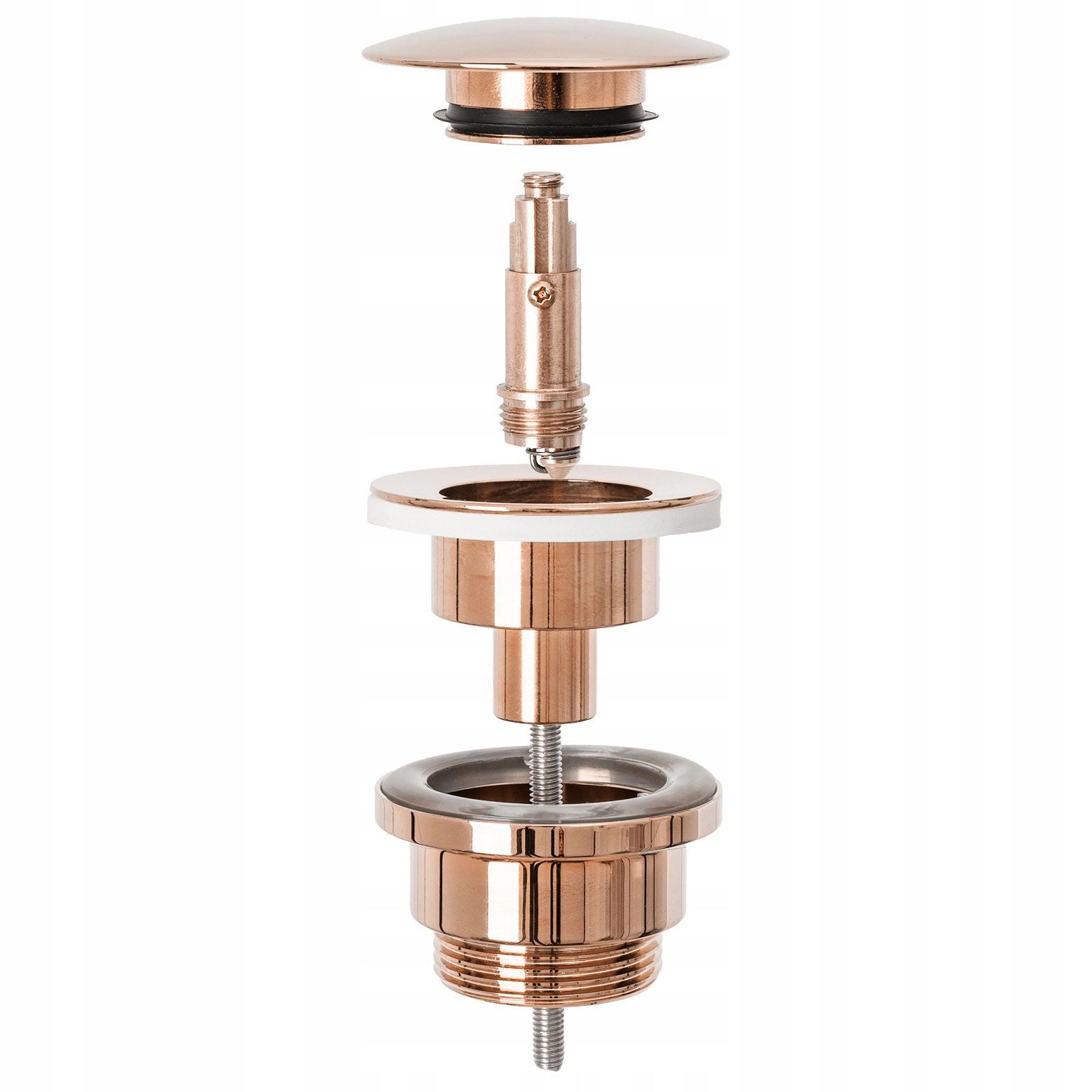 Dop pentru lavoar universal clic-clac Rea ROSE Gold  2