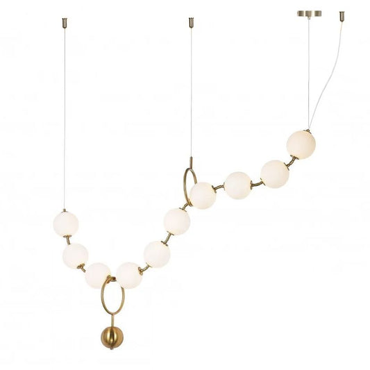 Lampă de tavan LED APP1444-10CP GOLD  1