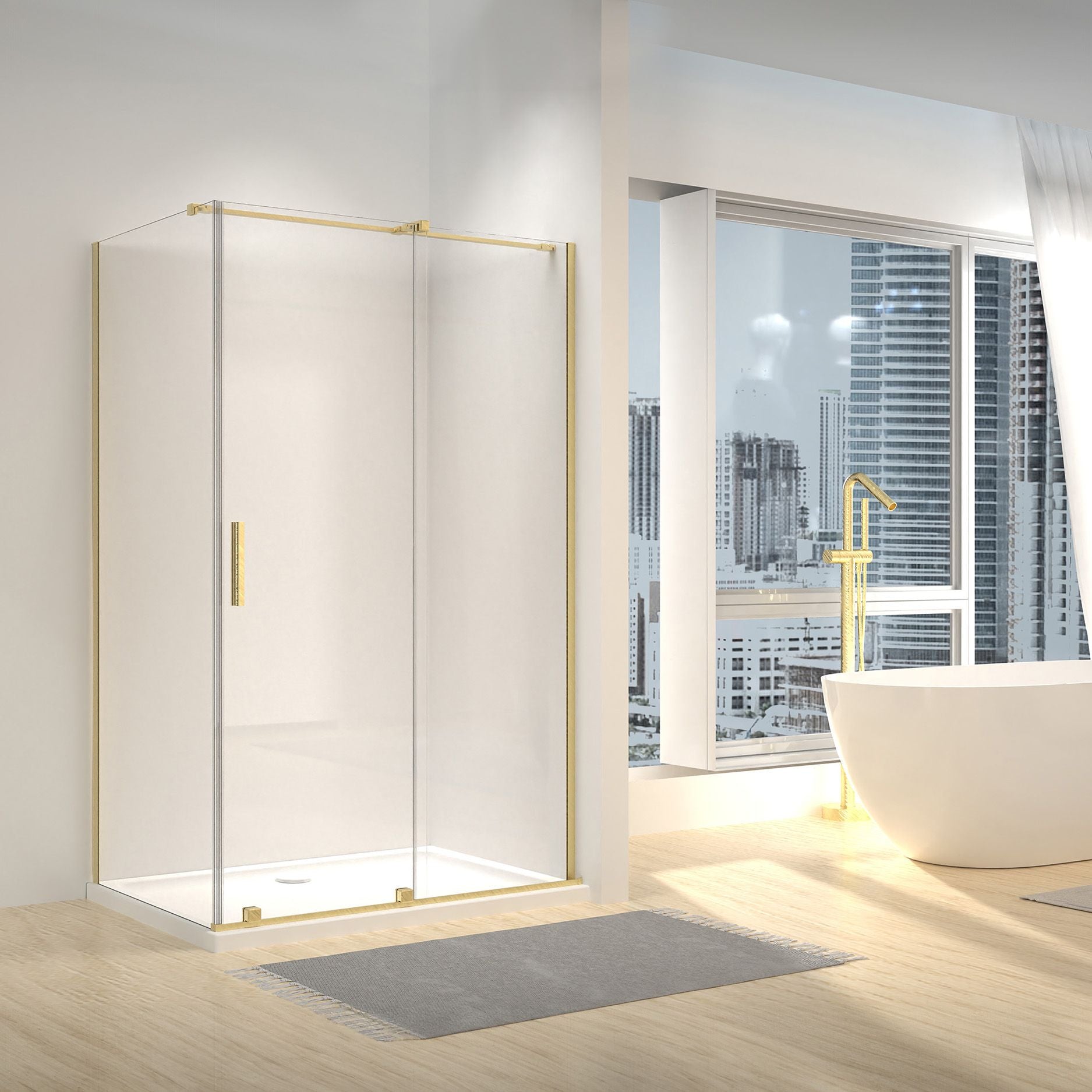Cabina dus REA Montana Gold Brush 120x90  2