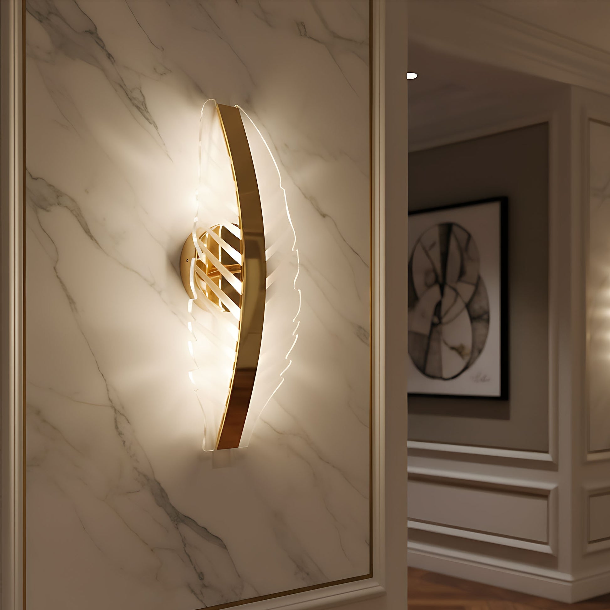 Lampa De Perete Led G140-w Gold  3
