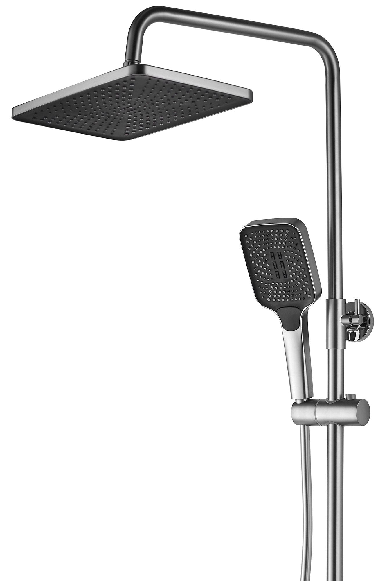 Coloana de dus cu termostat REA ROB Nichel Brush INOX  7