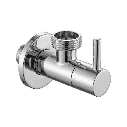 Robinet colțar 1/2" x 3/4" Chrome  1