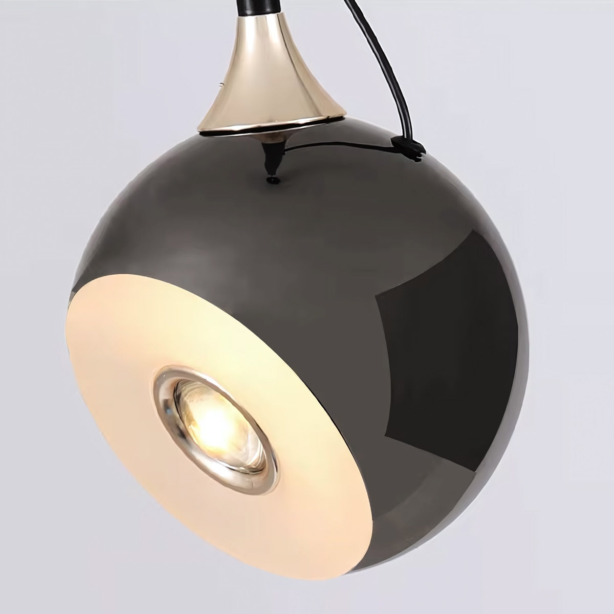 Lampă Suspendată Led G087-1cp Black Chrome  4
