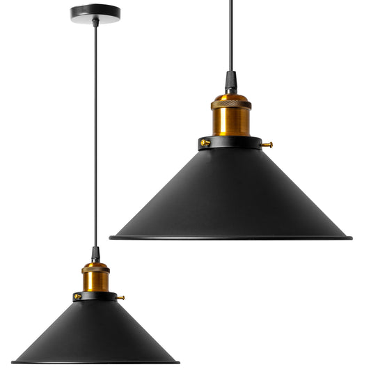 LAMPA DE TAVAN SUSPENDABILA PORTO BLACK  1