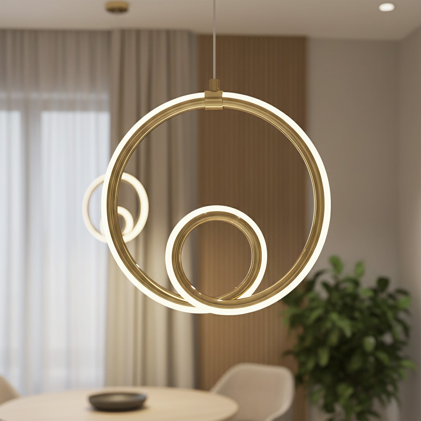 Lampa Led Lhj094-1cp Gold  2