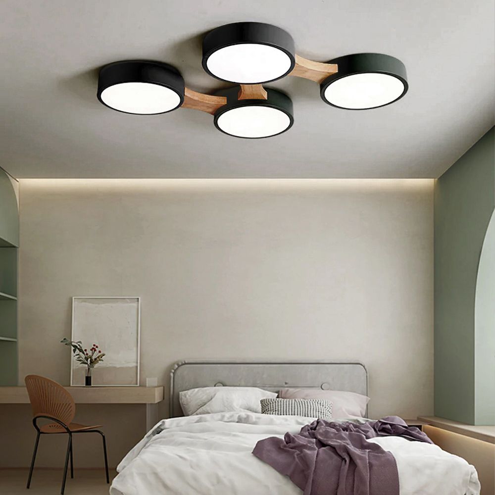 PLAFON NEGRU APP527-4C 7