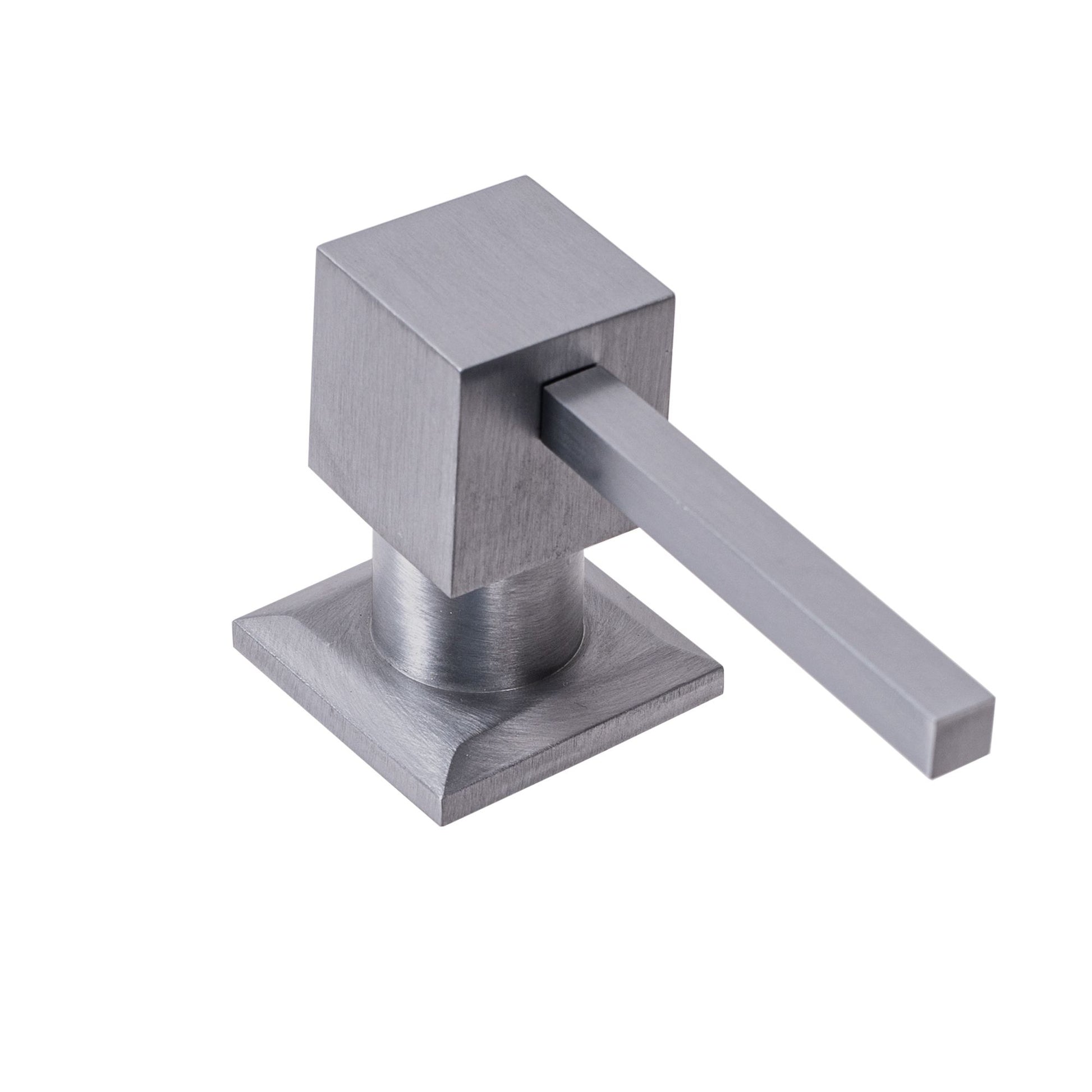 Dozator de săpun REA nickel brush square INOX  3