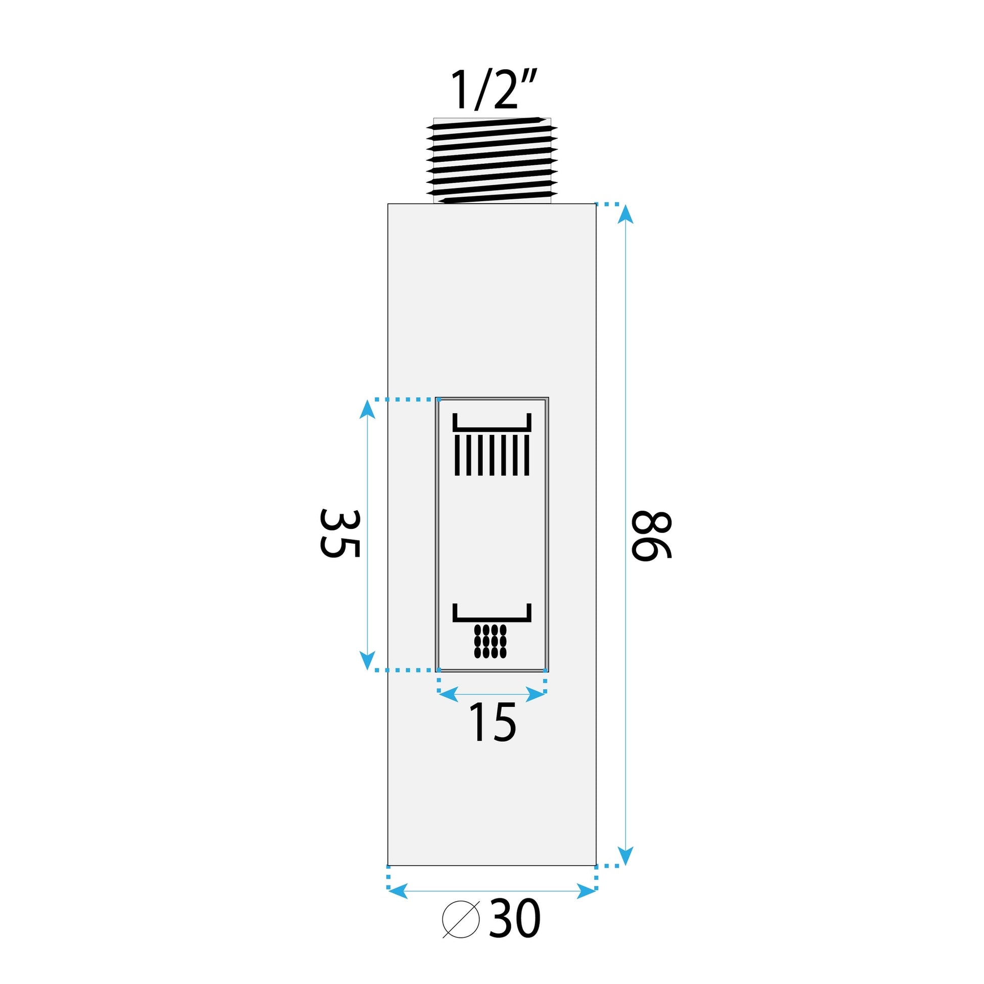 Cap Cu Aerator Pentru Baterie De Bucătărie Rea Fresh Brush Steel  7