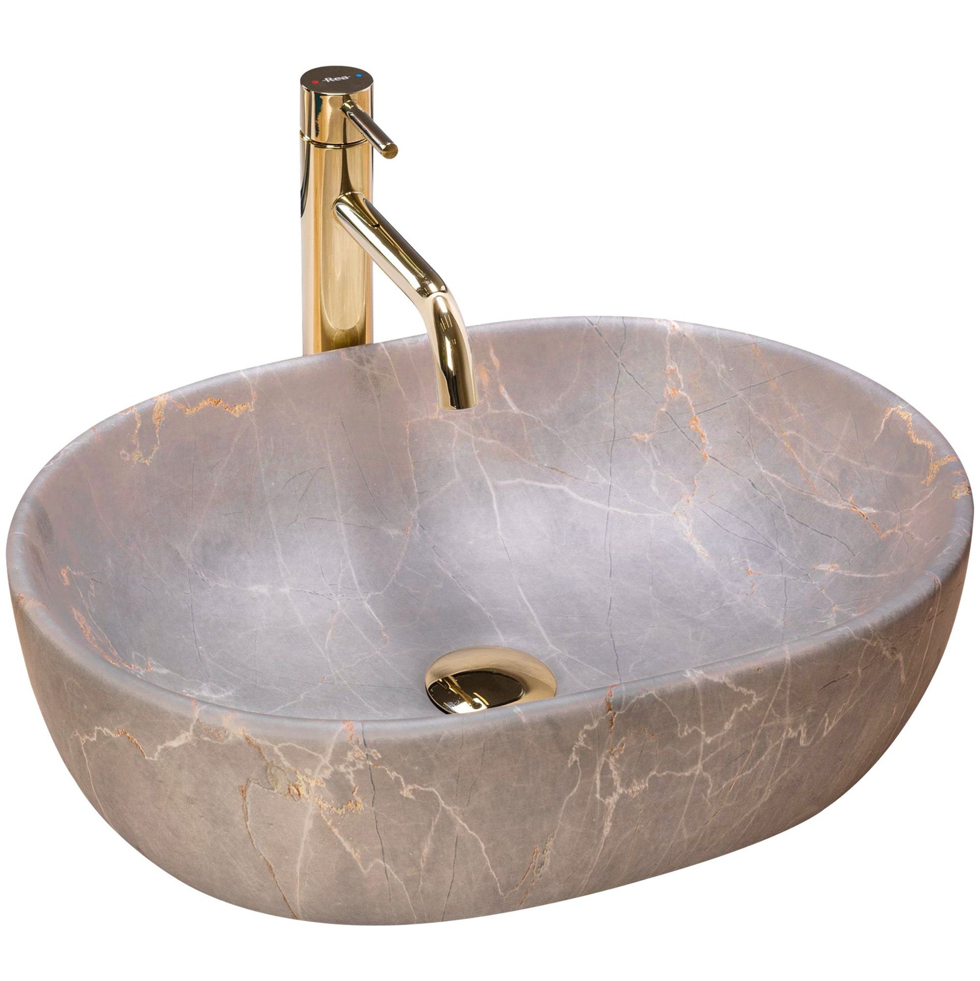 Lavoar pentru blat Rea Lara bej Beige 1