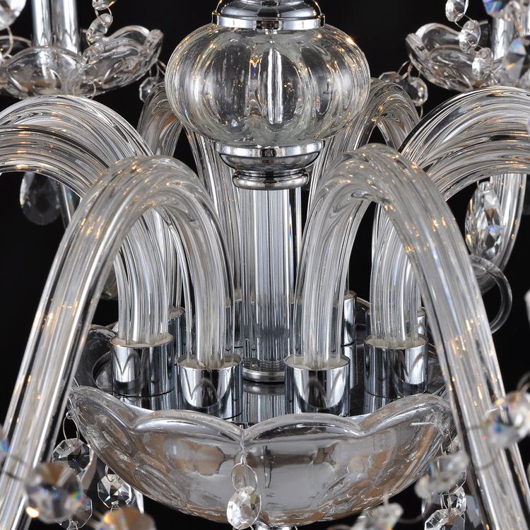 Candelabru cu lampă de cristal 392183  10