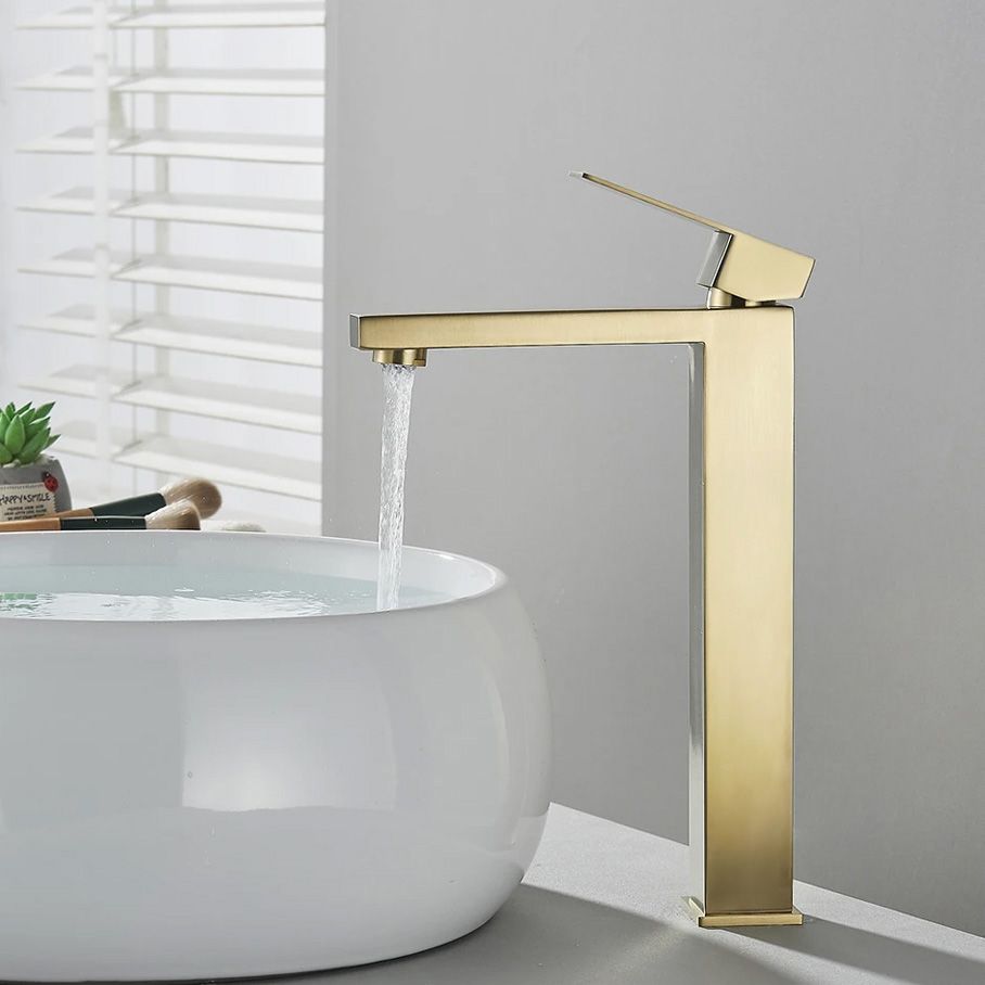 Robinet pentru lavoar REA Fenix GOLD HIGH 2