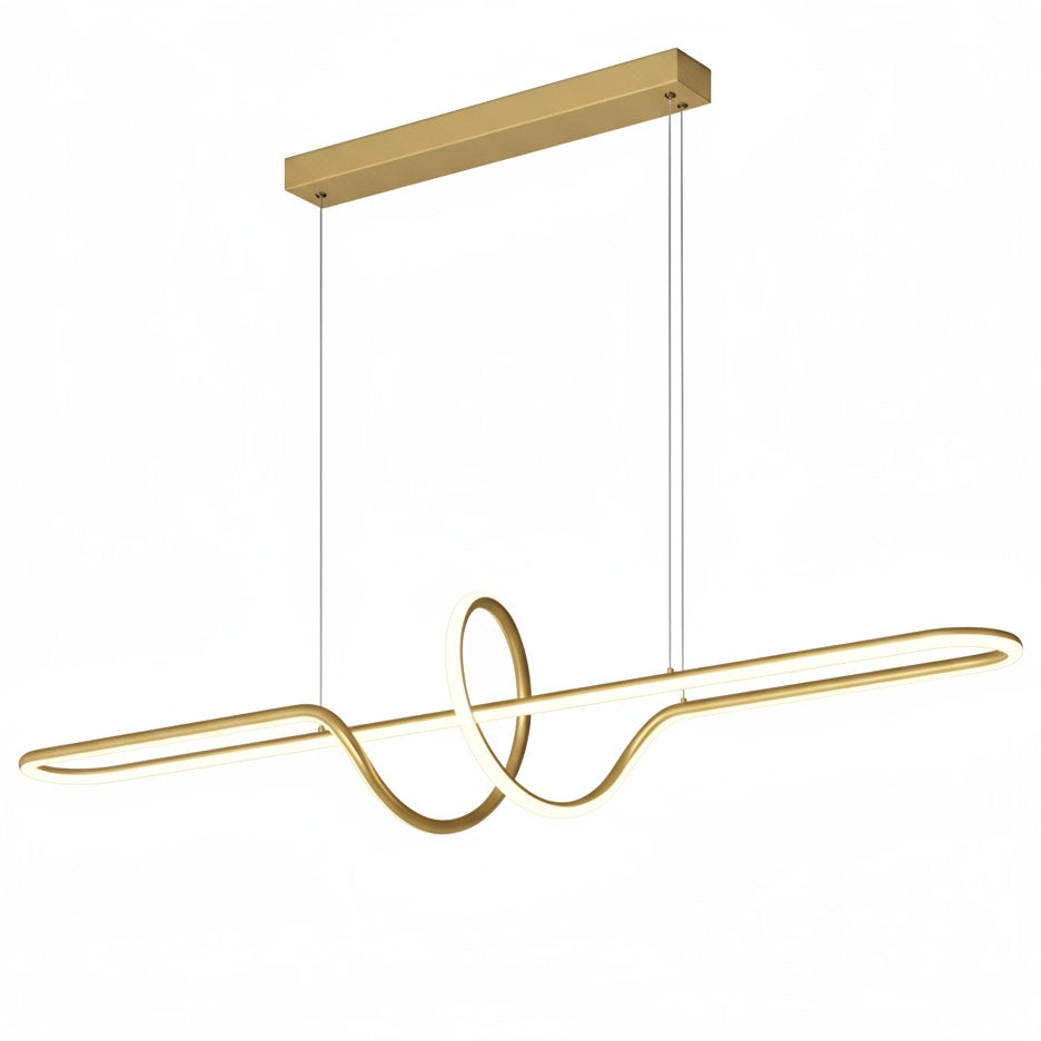 Lampa Led Lhj038-cp Brush Gold  1