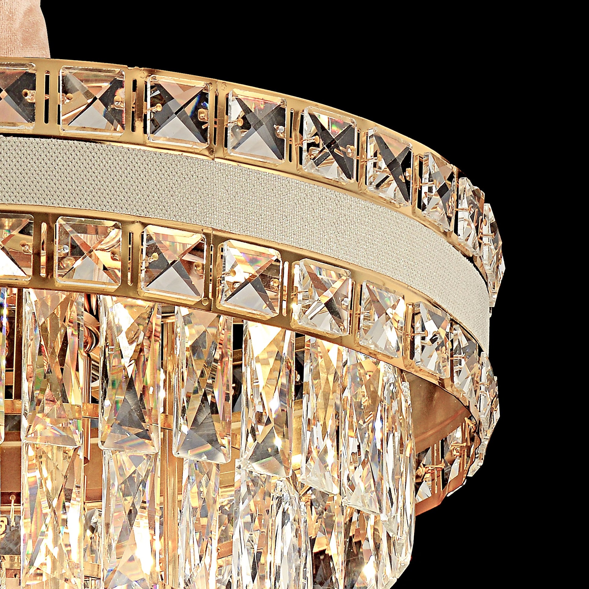 Lampă Suspendată Cristal G047-cp 40cm Gold  5