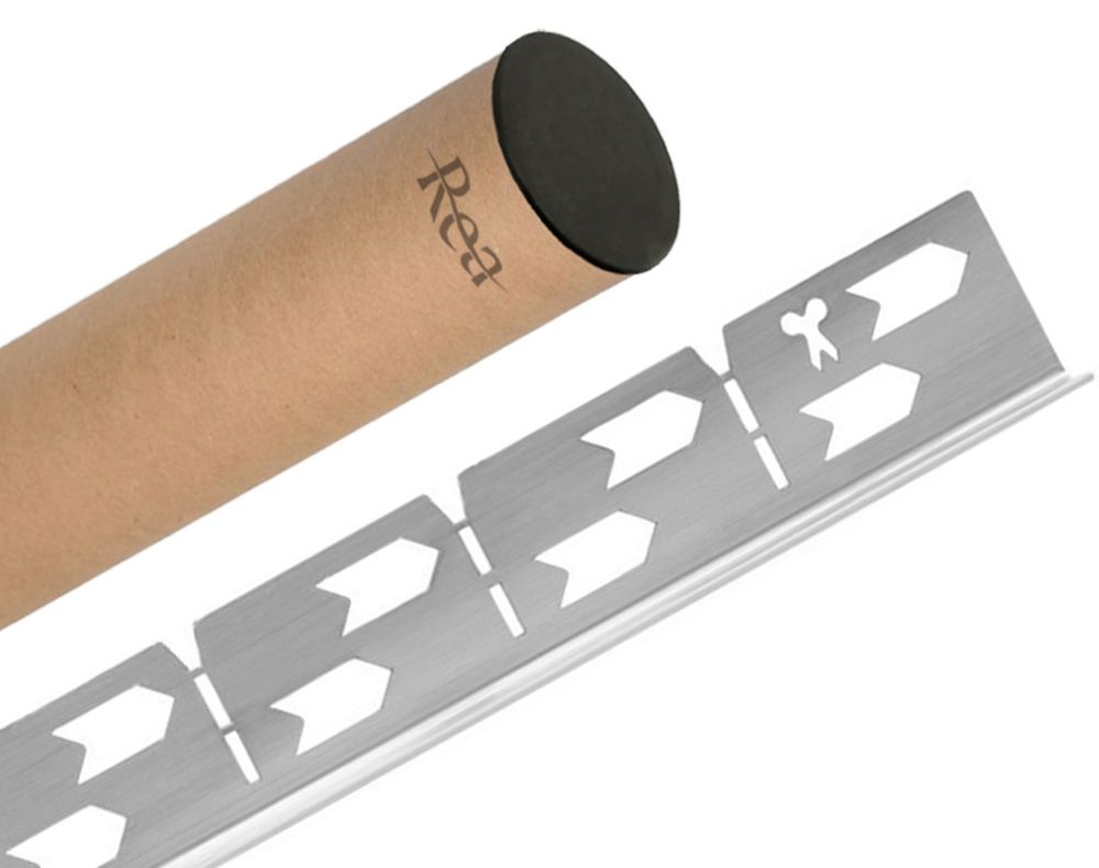 Profil de panta cadita de dus 100cm Brush nickel stanga 7